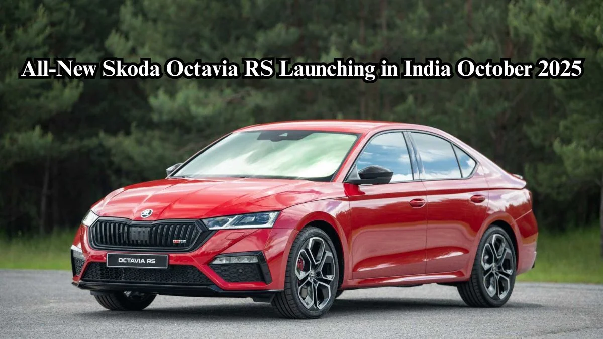 Skoda Octavia RS launch India