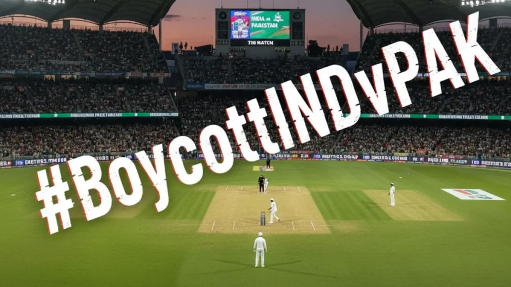 #BoycottINDvPAK