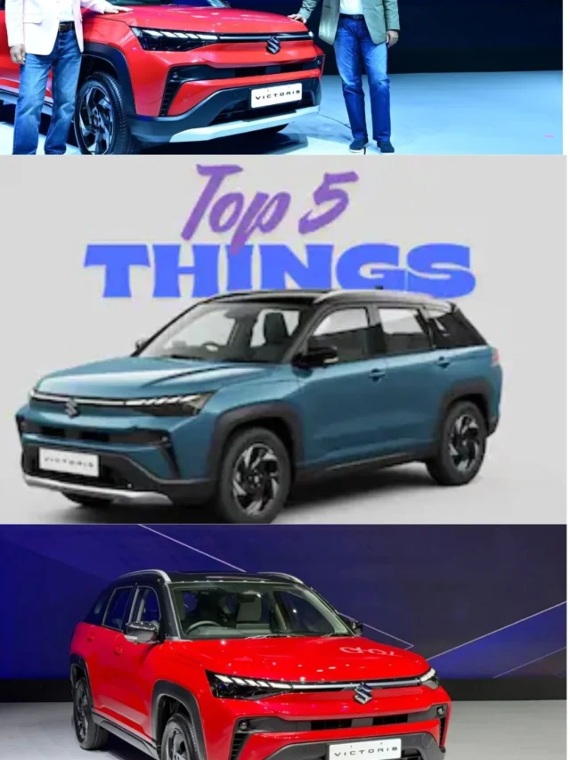 Top 5 Reasons to Buy the Maruti Victoris SUV